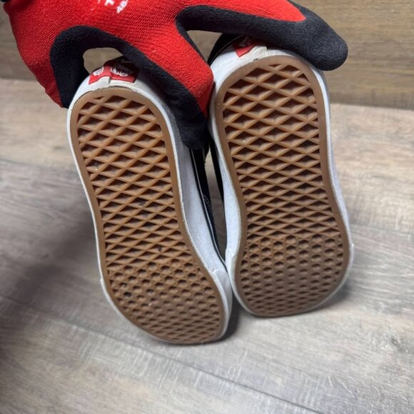 Vans Old Skool Black Suede Lace Lace Up Sneakers Women's Size 7.5 - Picture 4 of 7